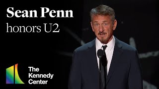 Sean Penn honors U2 | 45th Kennedy Center Honors