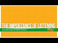 Importance Of Listening | Masayang Tahanan | November 25, 2024