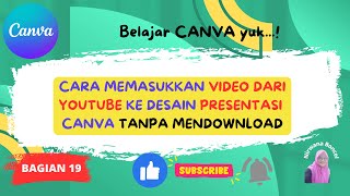 Cara Mudah Memasukkan Video dari Youtube ke Presentasi di Canva tanpa Mendownloadnya