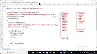 Java File Handling | Duplicate Data Removal From File