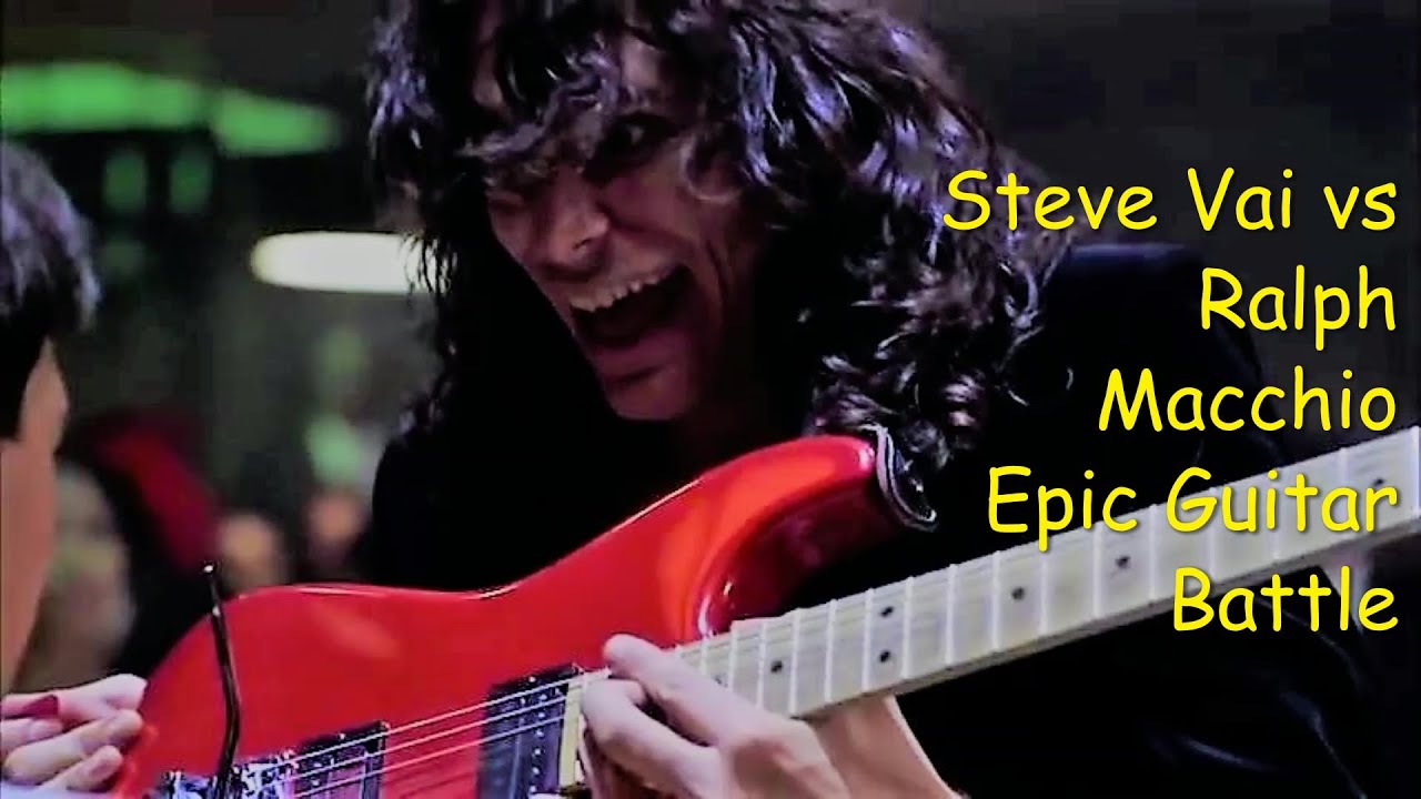 Steve Vai Vs Ralph Macchio Epic Guitar Battle Crossroads 1986 Youtube