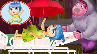 Inside Out 2 Animation - JOY is PREGNANT, EMBARRASSMENT saved Her?! | Cartoon Animation