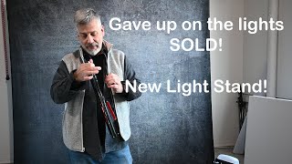 Couldn’t take it… sold those things!! And a great new light stand.