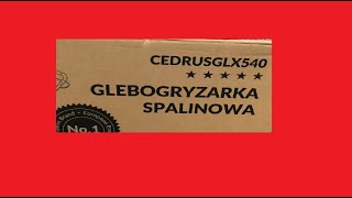 Glebogryzarka spalinowa Cedrus GLX 540. I o co chodzi z nożami glebogryzarki.