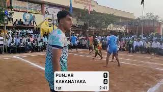 All India National kabaddi tournament in A.Muppalla  Punjab team 🆚 Karanataka team match 14/01/2025