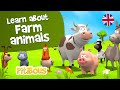 Learn About Farm Animals - Les Pitibous - English