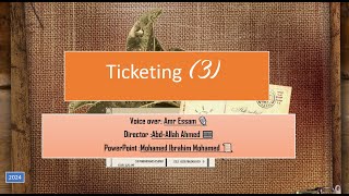 Lecture Three (3) - Airline Ticketing