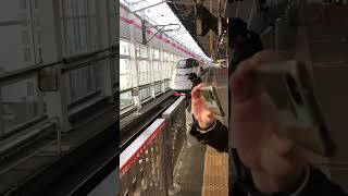 つばさ/やまびこ145号の切り離しシーン福島駅にて