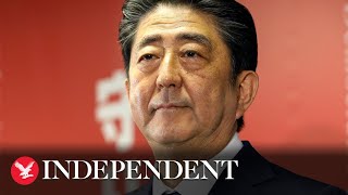 Former Japan prime minister Shinzo Abe died after being shot during speech