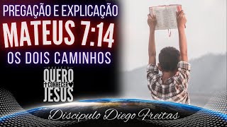 Explicação do Versiculo Mateus 7:14 👍 @ProjetoQueroConhecerJesus