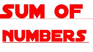 5.01: Sum of Numbers | Starting Out With Java Chapter 5