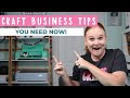 Craft Business: 5 Things You Should Know BEFORE You Start