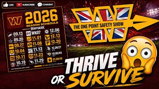 Can Jayden Daniels SURVIVE This Schedule?! Commanders Live Reaction😲 #RaiseHail