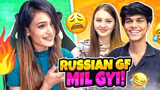Adarshuc Found Russian Gf?😱🔥| Funny, Awkward Reaction On @adarshuc New Omegle Video | Nihu verma