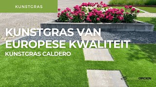 Kunstgras voor in de tuin? Kunstgras Caldero | 30mm hoog | Fantastische kwaliteit kunstgras