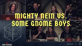 The Mighty Nein Vs  Some Gnome Boys