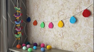 How to Crochet an Easter Garland | Master Class | Amigurumi Ring