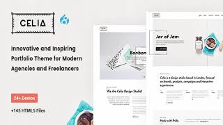 Celia - Innovative and Inspiring Portfolio Drupal 8 for Modern Agencies and Freelancers |