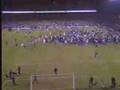 Pitch invasion at the final whistle of Arsenal vs Everton 88