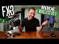 RODE Wireless GO II on the Sony FX3 XLR Audio Handle Explained