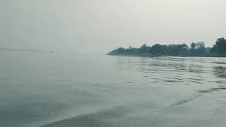 Hooghly River view  | Damodar and Hooghly River meeting place