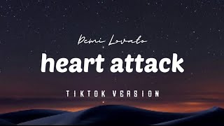 Demi Lovato - Heart Attack (speed up, tiktok version) [nightcore]  |  Lyrics