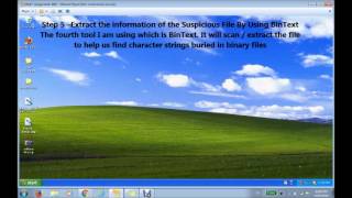 MAAT Assignment 2016 - Basic Static Analysis Video