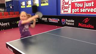 7-Year-Old Table Tennis Champion