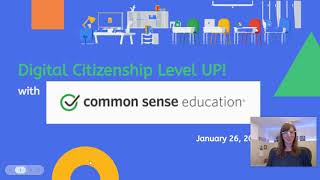 Common Sense Education. Digital Citizenship Level UP!