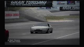 （検証02-1）Gran Turismo4 Eunos ROADSTER(NA6CE)　Single Race Replay　Trial Mountain　196-0