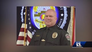 Funeral for fallen Moody police officer Monday