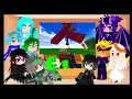 The Titans + 3 Titanesses React to MINECRAFT TITANS VS UNKILLABLE MINECRAFT BOSS!! By BeckBroJack