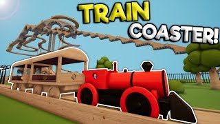 TOY TRAIN ROLLER COASTER & MEGA HIGHWAY! - Tracks - The Train Set Game Gameplay - Toy Train Game