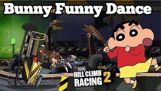 Mrs Bunny Dance 🤣 on Shinchan Song 😂 Hill Climb Racing 2 Funny Moments