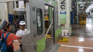 東京総合車両センター 夏休みフェア2016 205系ドア操作体験