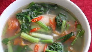 Vietnamese Fish Soup (Canh Cá Nấu Ngót) Recipe Summer Soup