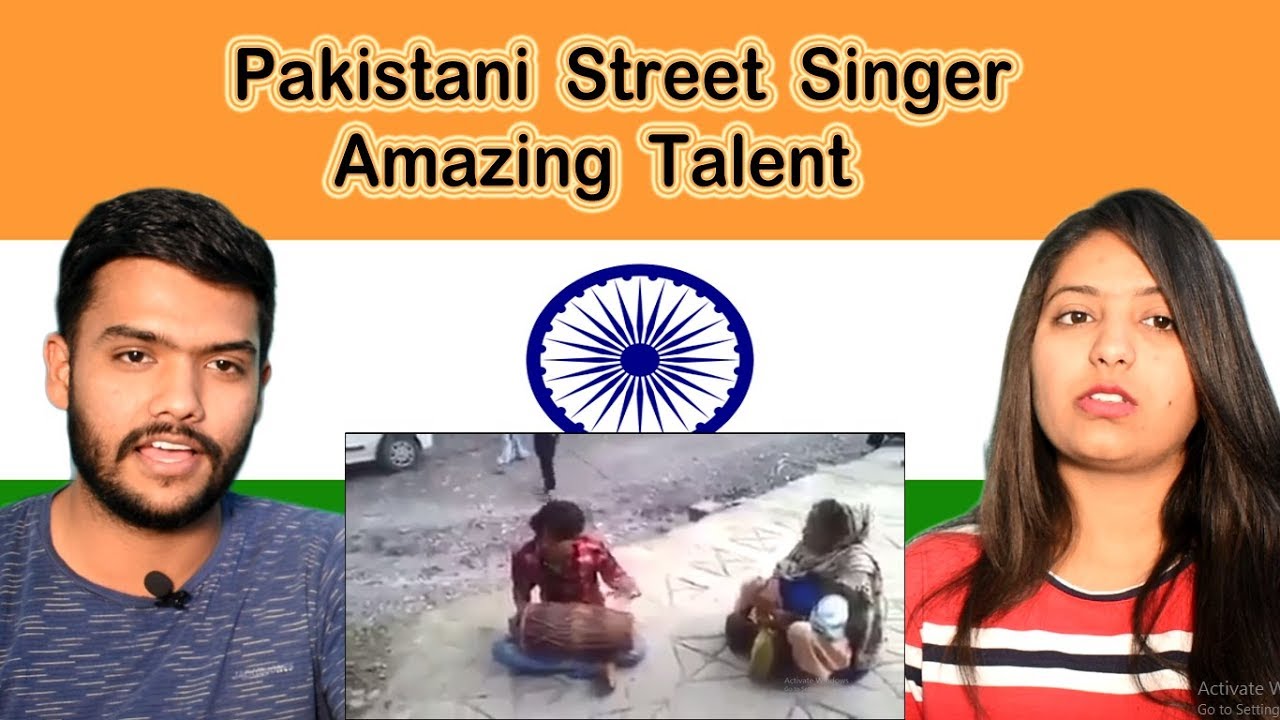 Indian Reaction On Pakistani Street Singer | Amazing Talent | Swaggy D ...