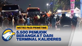 Ribuan Pemudik Padati Terminal Bus Kalideres