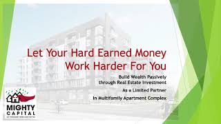 Learn Real Estate Passive Investing in Multifamily (Apartments)