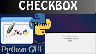 Python #2 | Tkinter tutorial for beginners | How to create CheckBox
