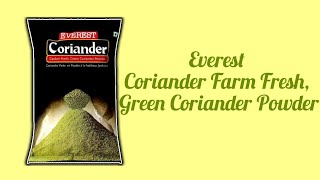 Everest coriander farm fresh, green coriander powder