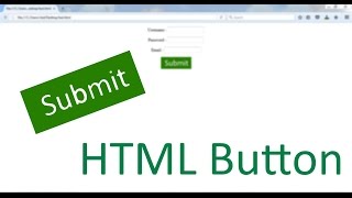 HTML Submit Button Tutorial | using input type image