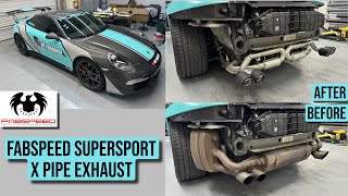 Installing Crazy Fabspeed Porsche 911 Exhaust