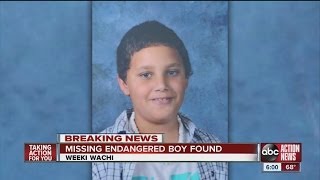 Missing boy from Hernando County found safe