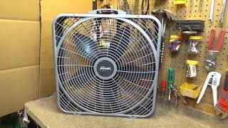 Curbside Scavenging Finds #4 | Lasko Power Plus Box Fan