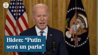 Joe Biden anuncia duras sanciones: \