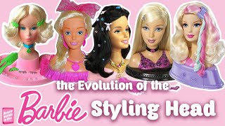 The Evolution of the Barbie Styling Head!