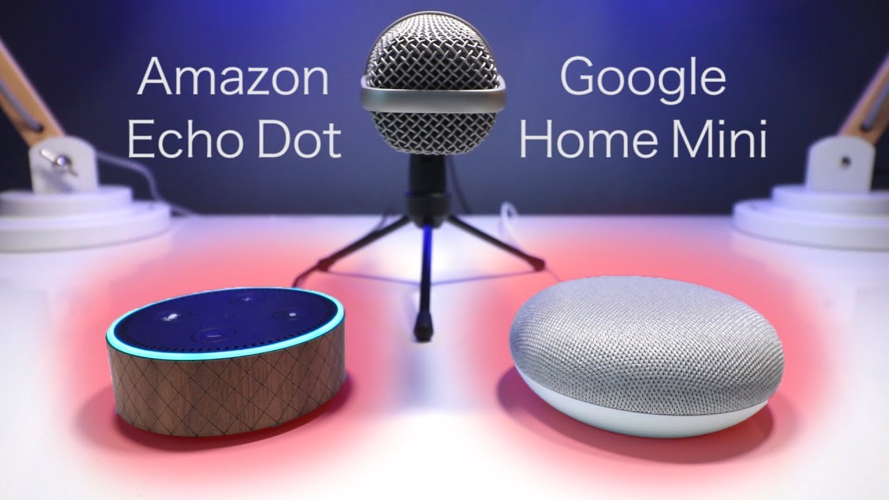 Amazon Echo Dot Vs Google Home Mini [Audio Quality Test] - YouTube