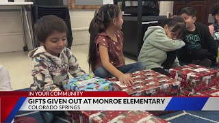 The gift of giving: elementary students unwrap holiday surprise