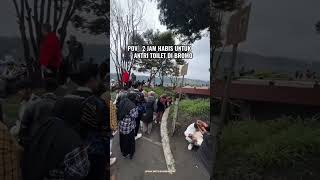 Viral Antrean Panjang Toilet di Bromo, Wisatawan Harus Menunggu Hingga 2 Jam